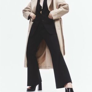 H&M Flared Black Pants Size 2